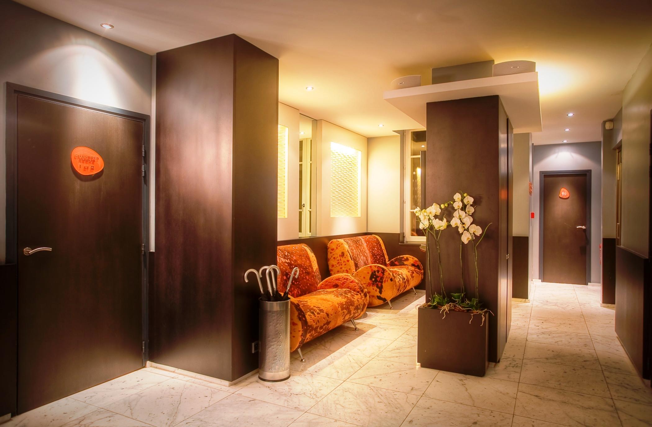 Отель Pavillon Nation Париж Интерьер фото